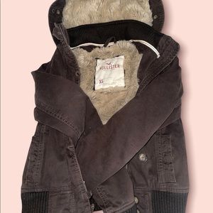 ❤️❤️‍🔥Hollister Faux Fur Jacket